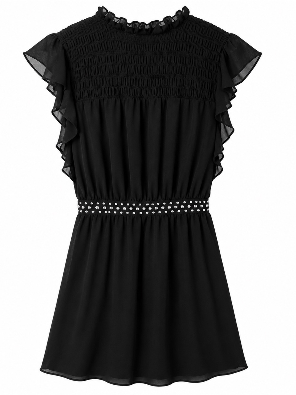 MK Black Studded Waist Dress